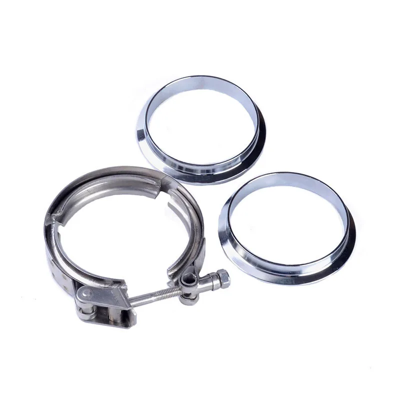 SPEEDWOW 2.5 Inch Stainless Steel V-Band Clamp Flange Kit Mild Steel Male Female Flange For Turbo Exhaust Downpipe Car Parts
SPEEDWOW 2.5 Inch Stainless Steel V-Band Clamp Flange Kit Mild Steel Male Female Flange For Turbo Exhaust Downpipe Car Parts