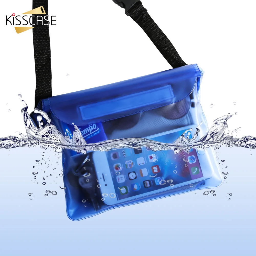 KISSCASE водонепроницаемый Дрифт Дайвинг сумка для плавания подводный сухой плечо
