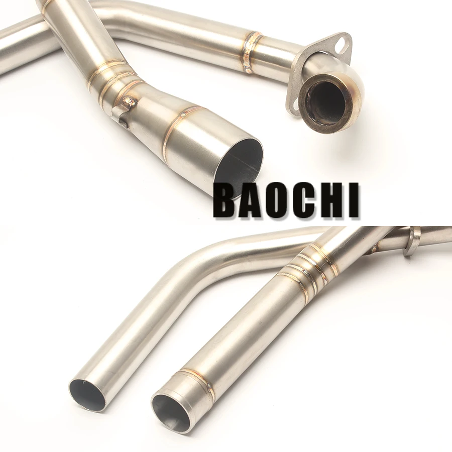Motorcycle Exhaust Connect Link Pipe Mid Tube Escape Muffler for Yamaha YZF R15 Exhaust Pipe MT-15 2008-2010 2011-2015 2016 2017
Motorcycle Exhaust Connect Link Pipe Mid Tube Escape Muffler for Yamaha YZF R15 Exhaust Pipe MT-15 2008-2010 2011-2015 2016 2017