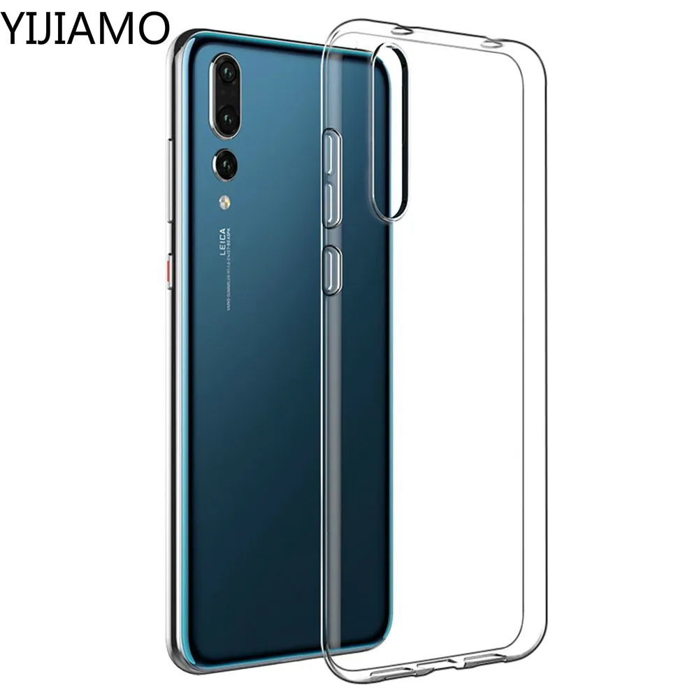 Ультратонкий Мягкий силиконовый прозрачный чехол для телефона Huawei P20 Lite P30 Nine 4 3i 2