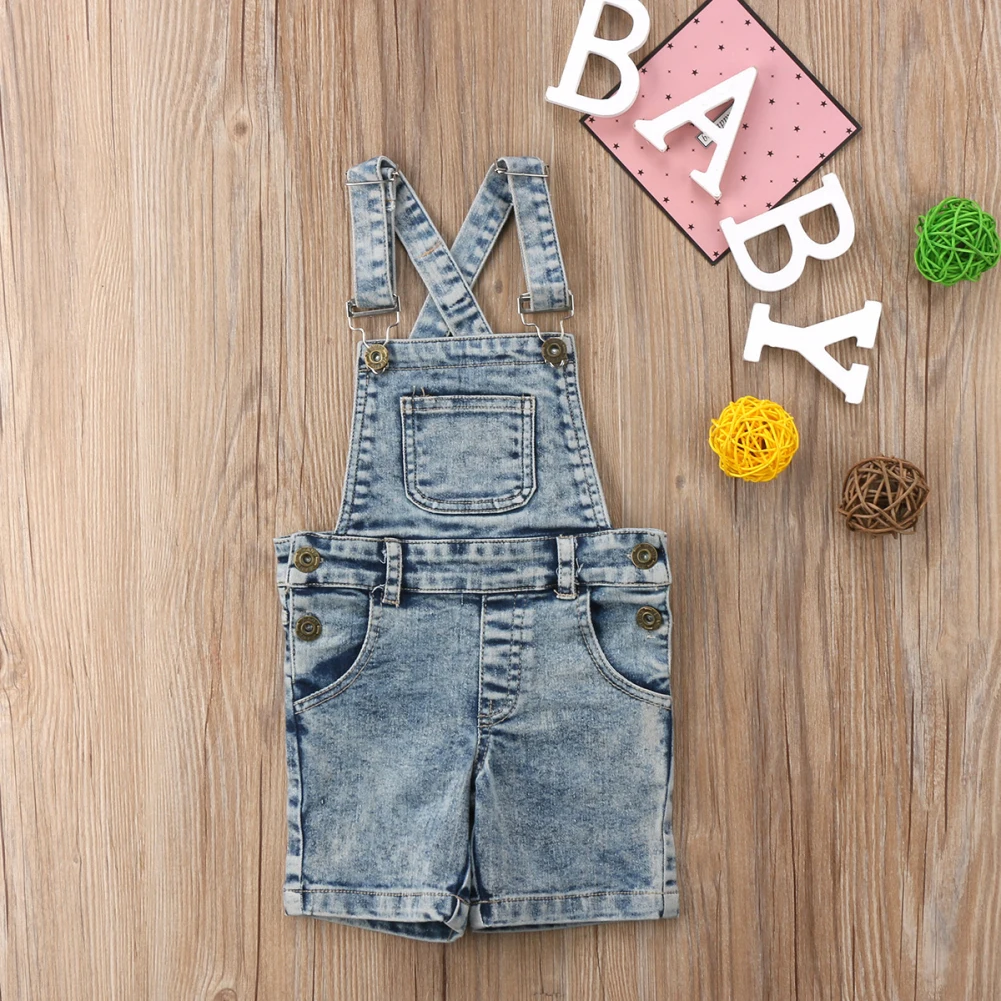 Kids Baby Girls Boys Denim Bib Pants Romper Shorts Overalls Outfits Clothes Kids Clothing Overalls Romper Sleeveless Casual
Kids Baby Girls Boys Denim Bib Pants Romper Shorts Overalls Outfits Clothes Kids Clothing Overalls Romper Sleeveless Casual