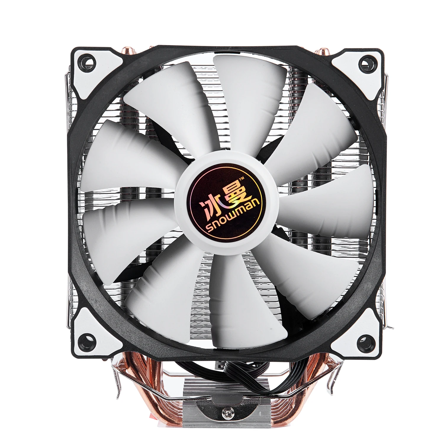 SNOWMAN 4PIN CPU cooler 6 heatpipe Single fan cooling 12cm fan LGA775 1151 115x 1366 support Intel AMD
SNOWMAN 4PIN CPU cooler 6 heatpipe Single fan cooling 12cm fan LGA775 1151 115x 1366 support Intel AMD