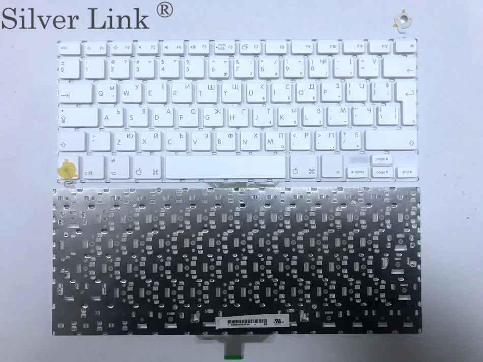 Клавиатура для ноутбука APPLE Macbook Air A1181 A1185 белый BG макет|Клавиатуры замены| |