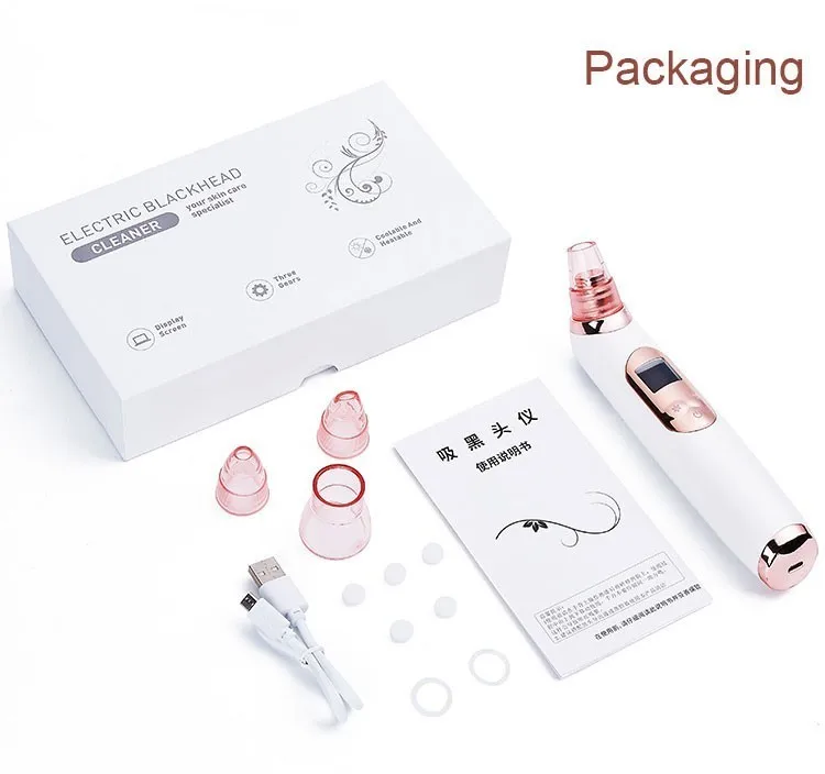 Electric Blackhead Remover Acne Pimple Remover Tool Pore Vacuum Cleaner Cup Face Skin Care Hot Cold Compress Pore Clean Machine
Electric Blackhead Remover Acne Pimple Remover Tool Pore Vacuum Cleaner Cup Face Skin Care Hot Cold Compress Pore Clean Machine