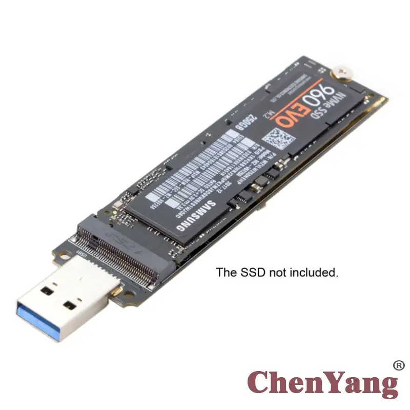 Chenyang M-key Nvme M.2 NGFF SSD to USB 3.0 External PCBA Conveter Adapter Card Flash Disk Type
Chenyang M-key Nvme M.2 NGFF SSD to USB 3.0 External PCBA Conveter Adapter Card Flash Disk Type