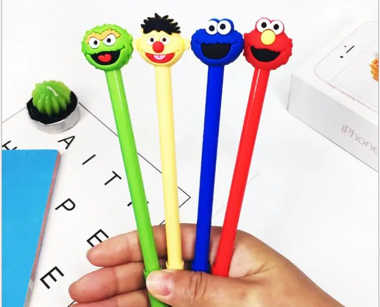 24pcs/lot 18cm Funny Elmo Cookie Cap Black Ink Writing Gel Pens Study Materials Kids Birthday Party Take-home School Favor
24pcs/lot 18cm Funny Elmo Cookie Cap Black Ink Writing Gel Pens Study Materials Kids Birthday Party Take-home School Favor