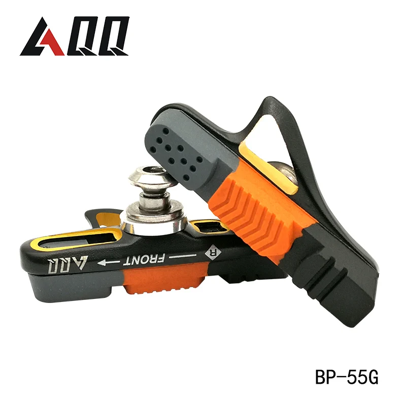AQQ 1 Pair Road Bicycle Brake Pads Aluminum Alloy Bicycle Braking Brake Holder Shoes Rubber Blocks Durable Cycling Accessories
AQQ 1 Pair Road Bicycle Brake Pads Aluminum Alloy Bicycle Braking Brake Holder Shoes Rubber Blocks Durable Cycling Accessories
