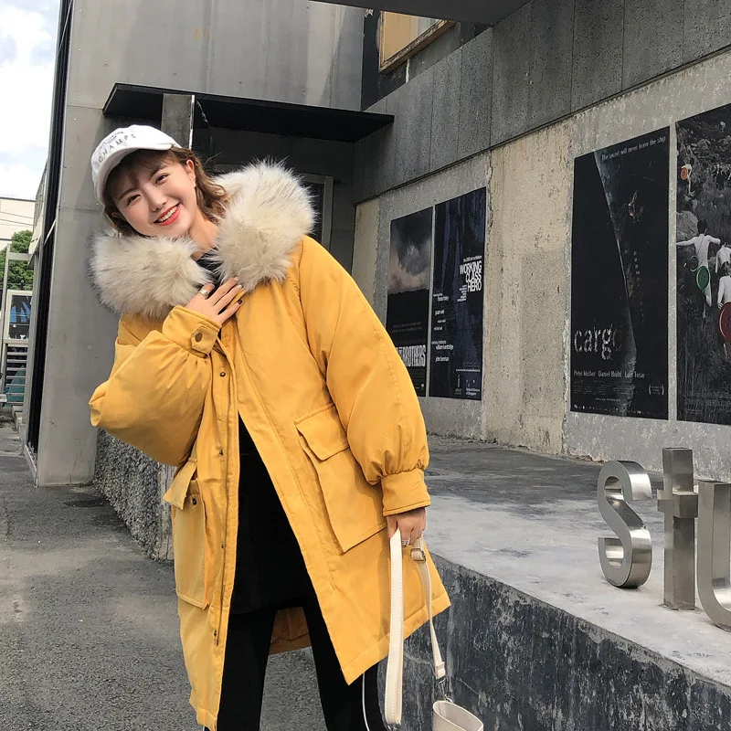Woman 2019 New Pattern INS Loose Coat Winter Thickening Student Long Fund Bread Korean Clothing Easy Cotton-padded Jacket
Woman 2019 New Pattern INS Loose Coat Winter Thickening Student Long Fund Bread Korean Clothing Easy Cotton-padded Jacket