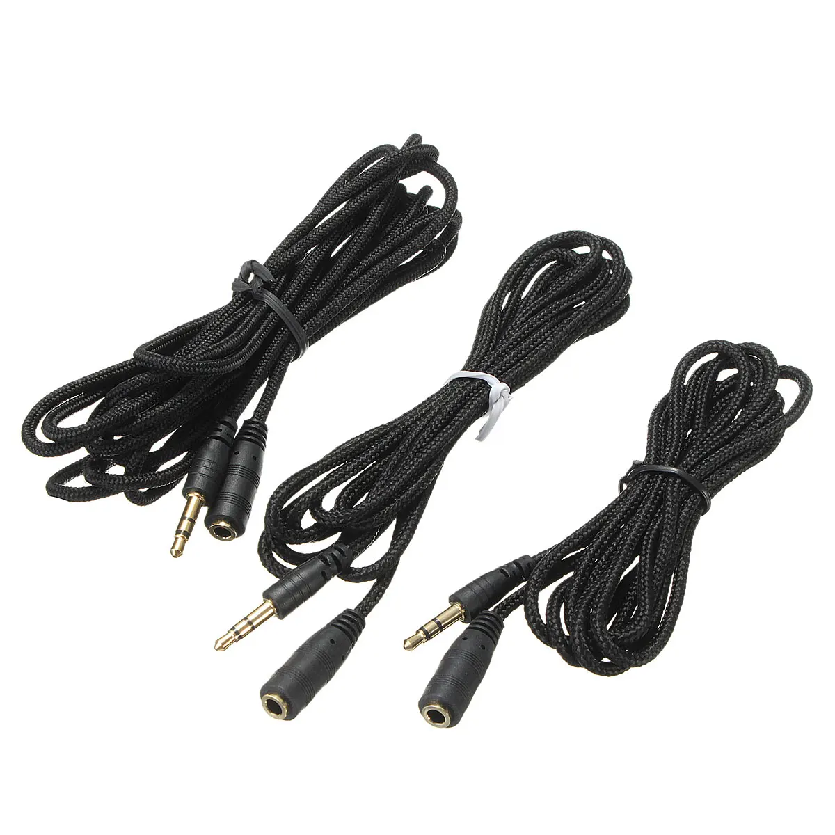 LEORY 3.5mm Headphone Extension Cable Male to Female Audio Cable for PC Computer MP3 Player 1.5/ 2/ 3 meters Length
LEORY 3.5mm Headphone Extension Cable Male to Female Audio Cable for PC Computer MP3 Player 1.5/ 2/ 3 meters Length