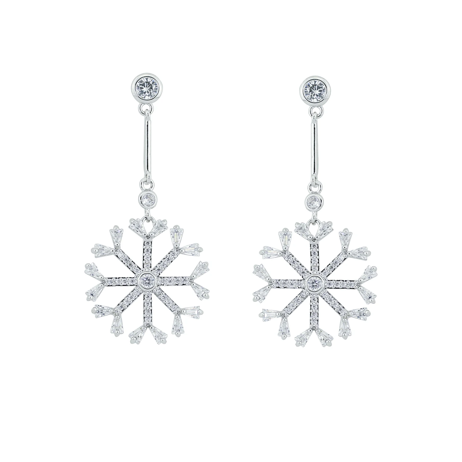 Popular Full CZ Cubic Zirconia Drop Dangle Bridal Wedding Snowflake Earring for Women Prom Jewelry Accessories Gift CE10397
Popular Full CZ Cubic Zirconia Drop Dangle Bridal Wedding Snowflake Earring for Women Prom Jewelry Accessories Gift CE10397