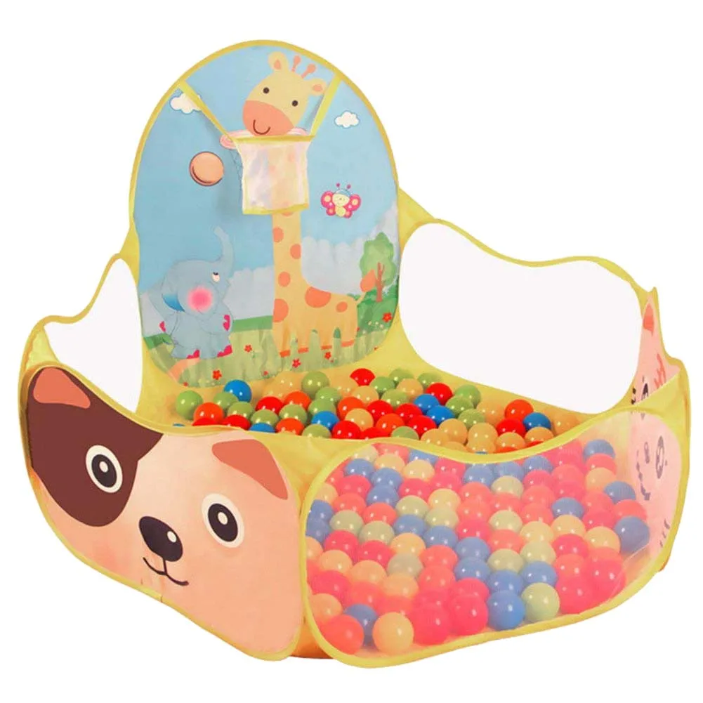 Baby Ball Pool Baby Play Tent Portable Baby Ball Ocean Pool and Basketball Hoop Animal Theme
Baby Ball Pool Baby Play Tent Portable Baby Ball Ocean Pool and Basketball Hoop Animal Theme