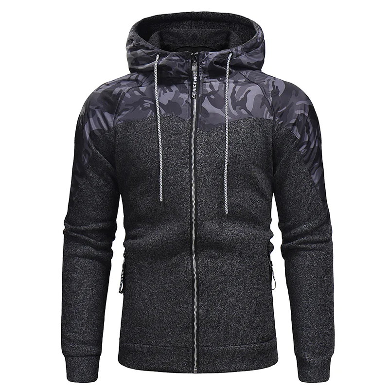 2020 winter new Men hoodies fashion Camouflage Patchwork Thicken hoodie Sweatshirts casual Comfortable coat Sportswear
2020 winter new Men hoodies fashion Camouflage Patchwork Thicken hoodie Sweatshirts casual Comfortable coat Sportswear