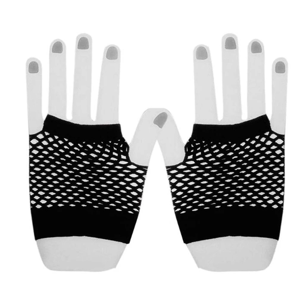 Punk Goth Lady Disco Dance Costume Lace Fingerless Mesh Gloves Solid Gloves high quality Fishnet Stockings fashion Knitting Wool
Punk Goth Lady Disco Dance Costume Lace Fingerless Mesh Gloves Solid Gloves high quality Fishnet Stockings fashion Knitting Wool