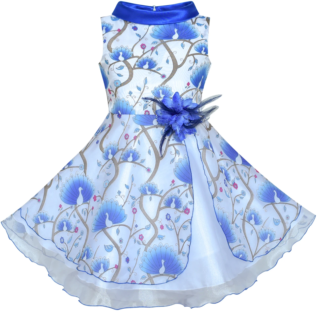 Flower Girls Dress Blue Peacock Wedding Bridesmaid 2020 Summer Princess Party Dresses Kids Clothes Pageant Sundress Vestidos
Flower Girls Dress Blue Peacock Wedding Bridesmaid 2020 Summer Princess Party Dresses Kids Clothes Pageant Sundress Vestidos