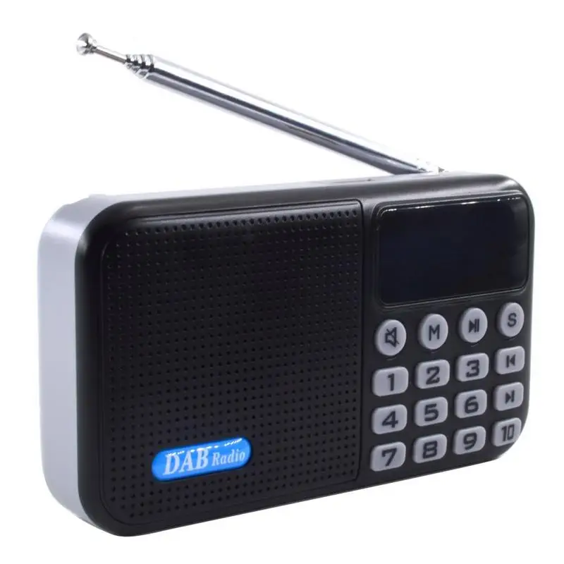 Универсальный портативный DAB цифровой радио Bluetooth динамик FM MP3
