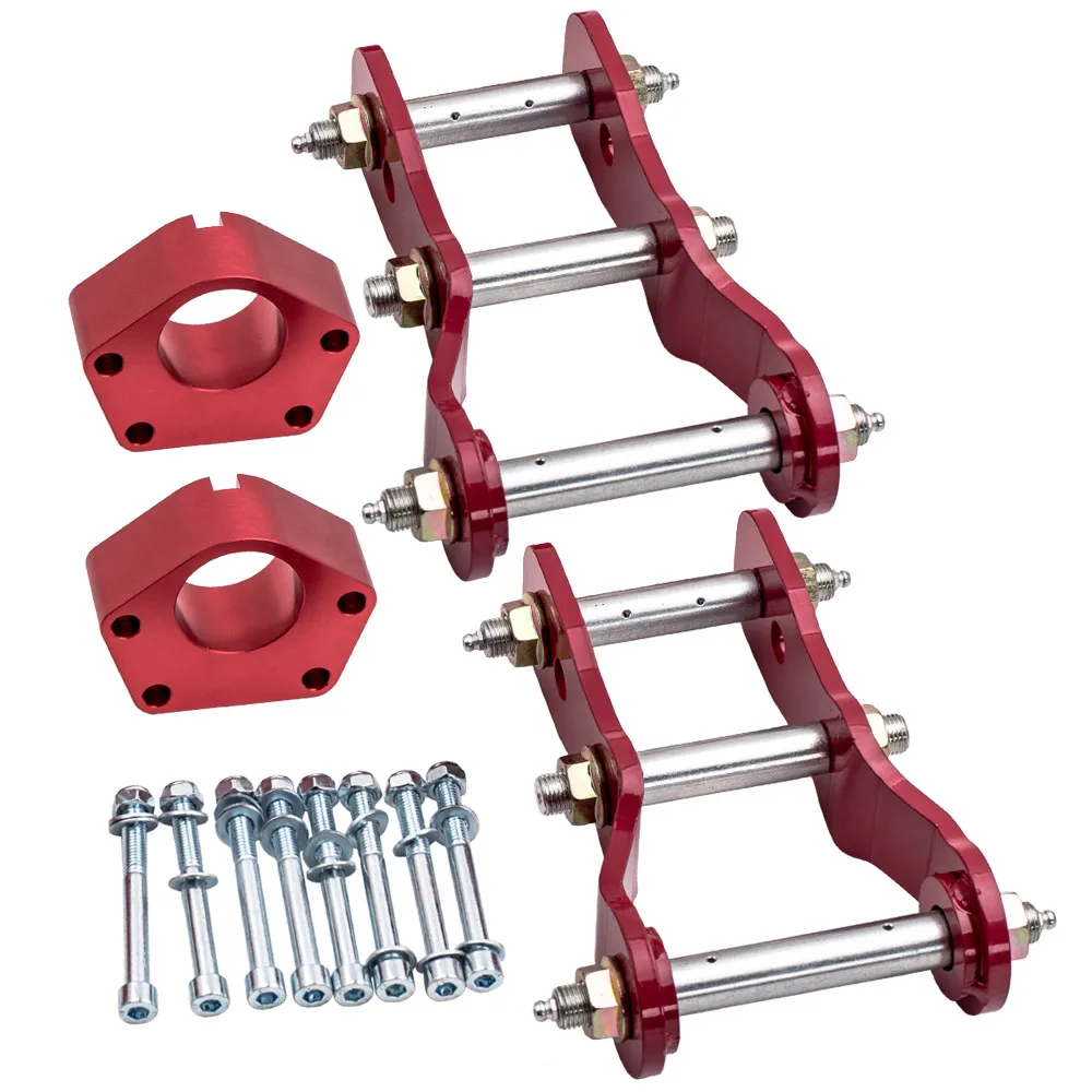 maxpeedingrods Lift Kit Shackles + Ball Joint Spacers Fits for Toyota Hilux IFS LN107 LN166 1989-2004
maxpeedingrods Lift Kit Shackles + Ball Joint Spacers Fits for Toyota Hilux IFS LN107 LN166 1989-2004