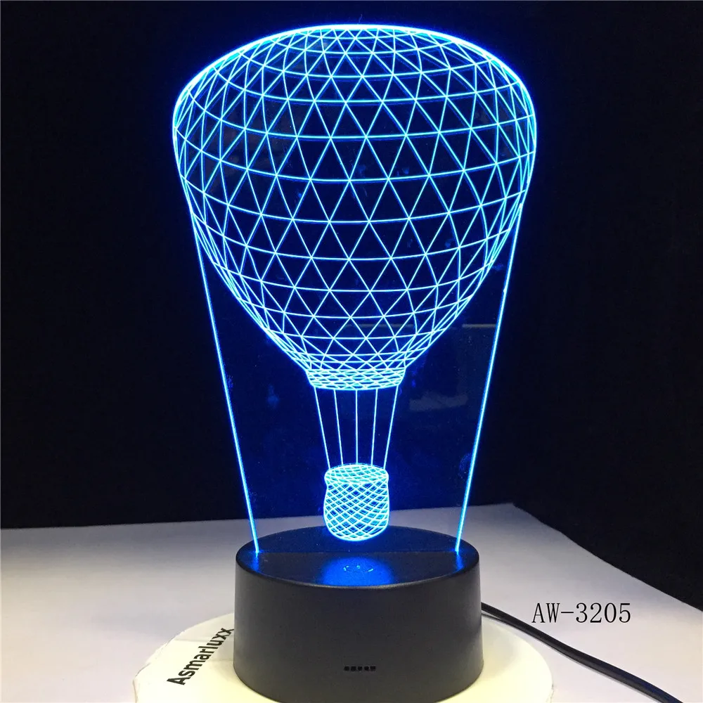 Balloon 3D Led USB Night light Table Lamp Colors Gradient Creative Luminaria Optical Illusion Lamp Home Decorative Gifts AW-3205
Balloon 3D Led USB Night light Table Lamp Colors Gradient Creative Luminaria Optical Illusion Lamp Home Decorative Gifts AW-3205