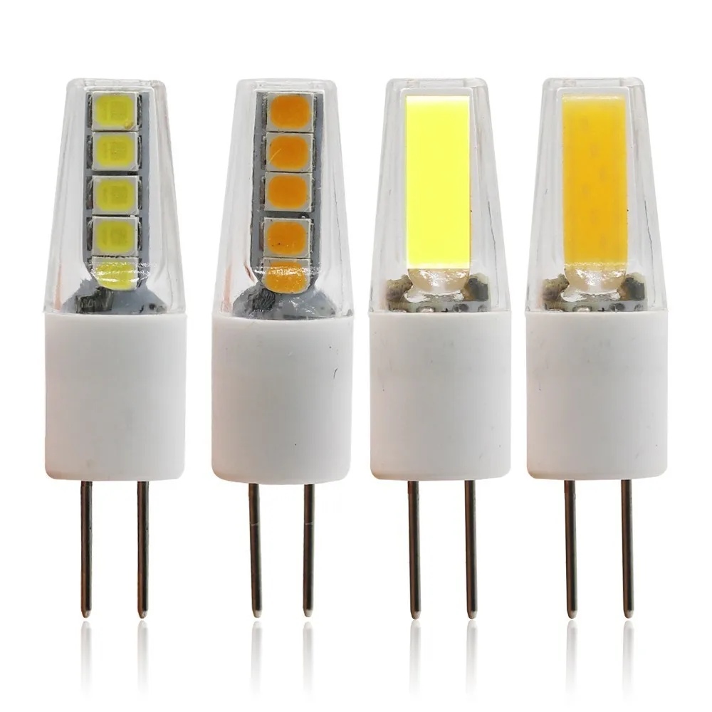 2 Вт G4 Светодиодная лампа COB 2835 SMD Luminaria подвесные светильники|Светодиодные лампы и