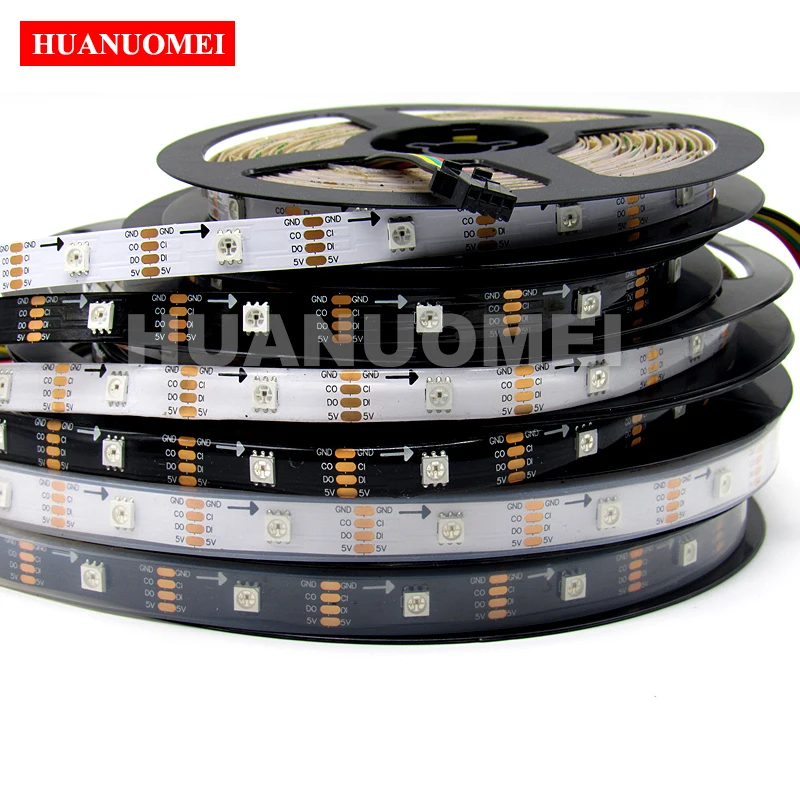 Светодиодная лента 5 м 32 светодиода s/M SK9822 5050 SMD RGB Пиксельная цифровая гибкая лента освещение 5 в ТВ-лампа, белая/черная печатная плата, IP20/IP65/...
Светодиодная лента 5 м 32 светодиода s/M SK9822 5050 SMD RGB Пиксельная цифровая гибкая лента освещение 5 в ТВ-лампа, белая/черная печатная плата, IP20/IP65/...
