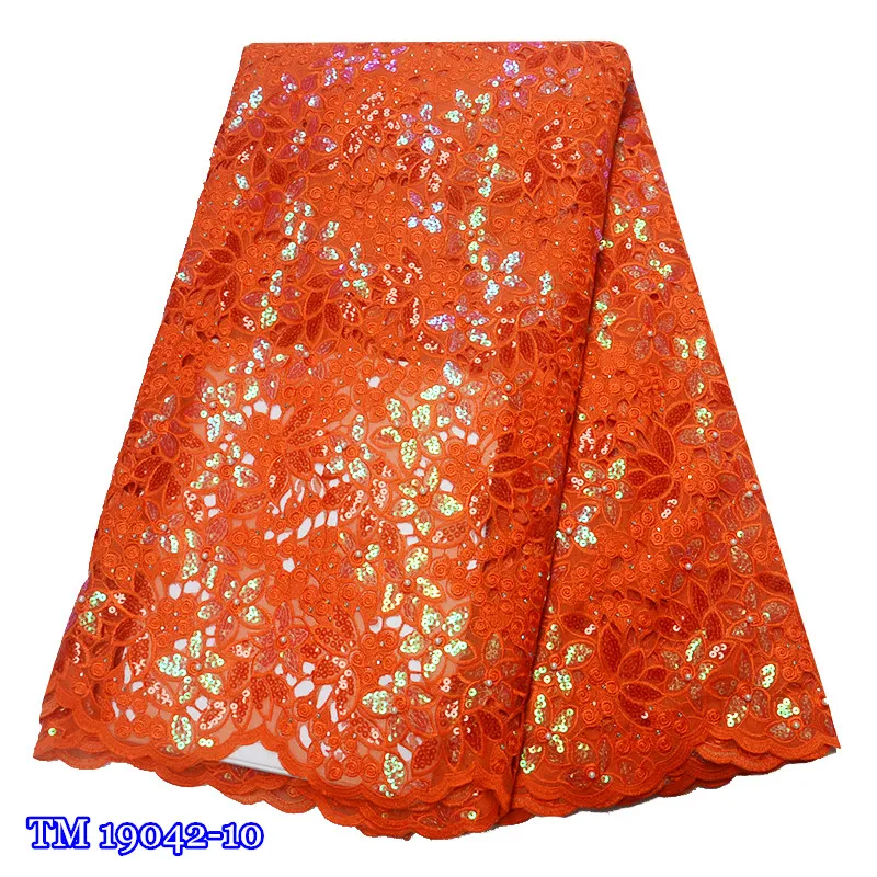 2019 High quality African double organza lace fabric fashion orange embroidery beaded stones sequins french tulle lace for women
2019 High quality African double organza lace fabric fashion orange embroidery beaded stones sequins french tulle lace for women
