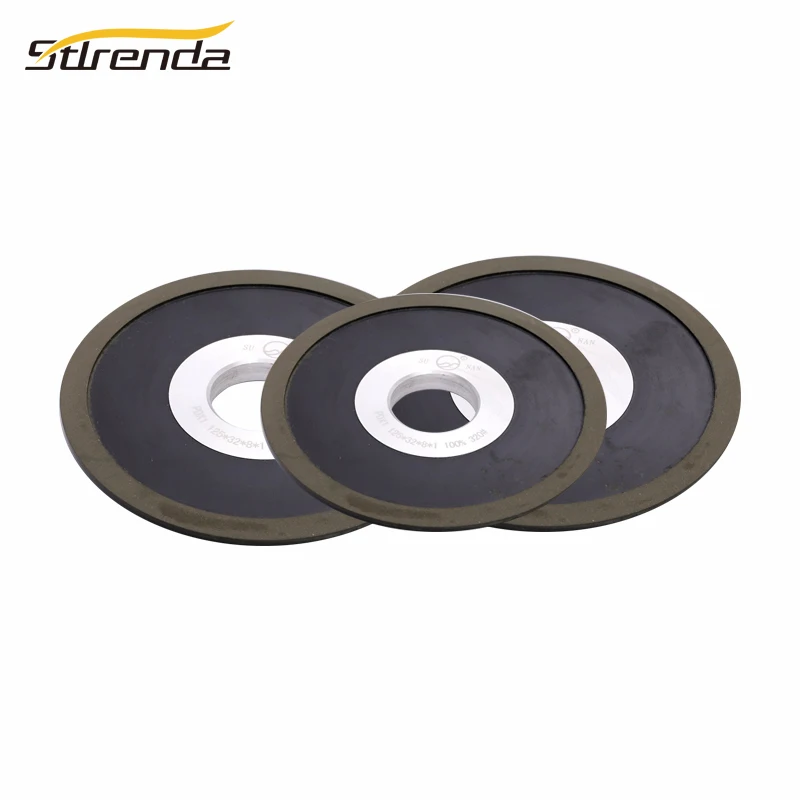 STLRENDA 180/240/320/400/600 зернистая Смола алмазный шлифовальный круг конический 125/150 мм