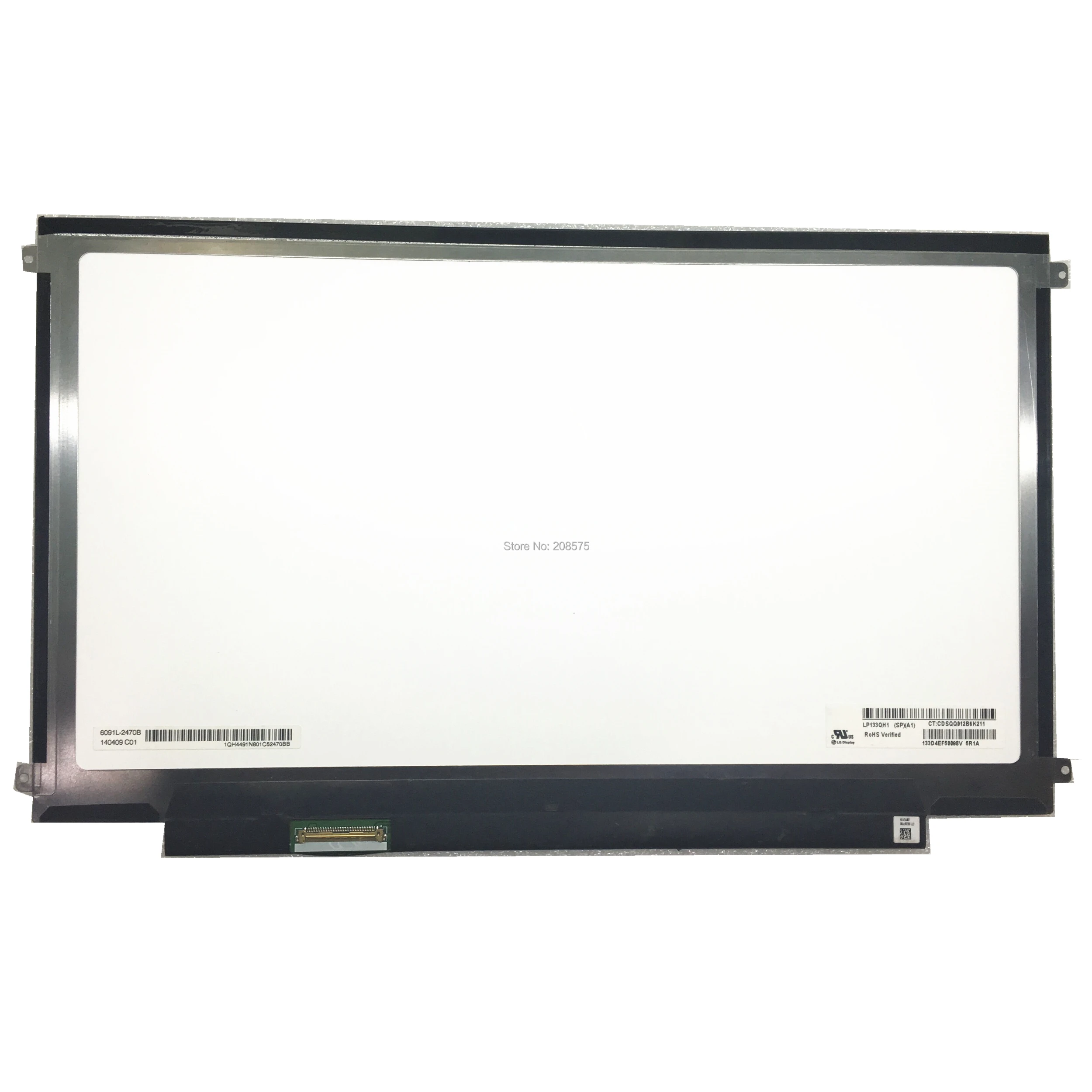 Free Shipping 13.3''inch LP133QH1-SPA1 LP133QH1 SPA1 Laptop Lcd Screen 2560*1440 EDP 40 Pins 2K LED LCD Screen Display
Free Shipping 13.3''inch LP133QH1-SPA1 LP133QH1 SPA1 Laptop Lcd Screen 2560*1440 EDP 40 Pins 2K LED LCD Screen Display