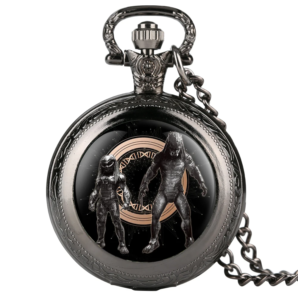 Retro Men's Novel Design Pocket Watch Alien Patterns Quartz Pocket Watches for Boy Watch Pendant Gift for Teenager
Retro Men's Novel Design Pocket Watch Alien Patterns Quartz Pocket Watches for Boy Watch Pendant Gift for Teenager