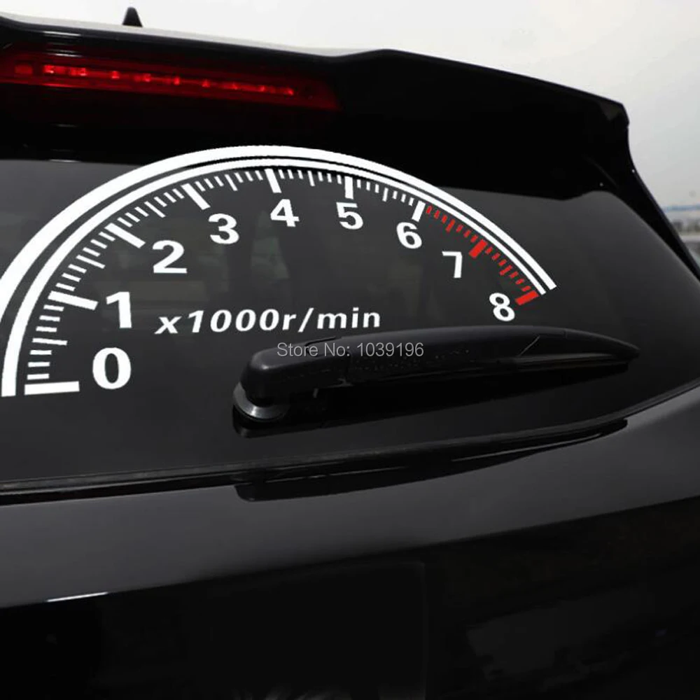 10 x JDM New Creative Design Car Styling Funny Tachometer Decorations on Car Rear Windshield Stickers Vinyl Decals
10 x JDM New Creative Design Car Styling Funny Tachometer Decorations on Car Rear Windshield Stickers Vinyl Decals
