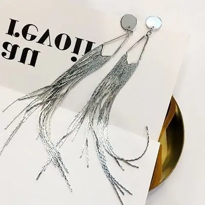 Vintage Long EarringsTassel Earrings High Quality Earrings Fashion Jewelry for Women Bridal Best Gift
Vintage Long EarringsTassel Earrings High Quality Earrings Fashion Jewelry for Women Bridal Best Gift