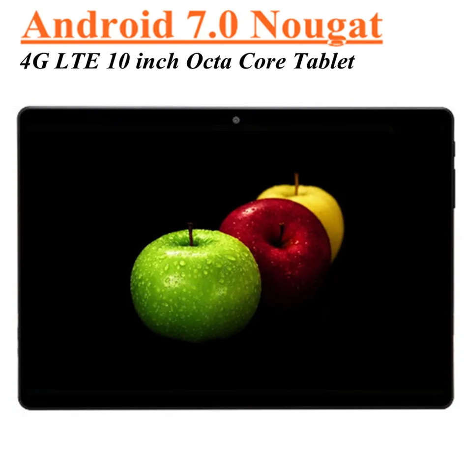 Octa Core 4G LTE+WiFi Android 7.0 Tablet PC 10" 1920x1200 Display 32/64GB Dual SIM 4G Phone Call Tablets 10
Octa Core 4G LTE+WiFi Android 7.0 Tablet PC 10" 1920x1200 Display 32/64GB Dual SIM 4G Phone Call Tablets 10