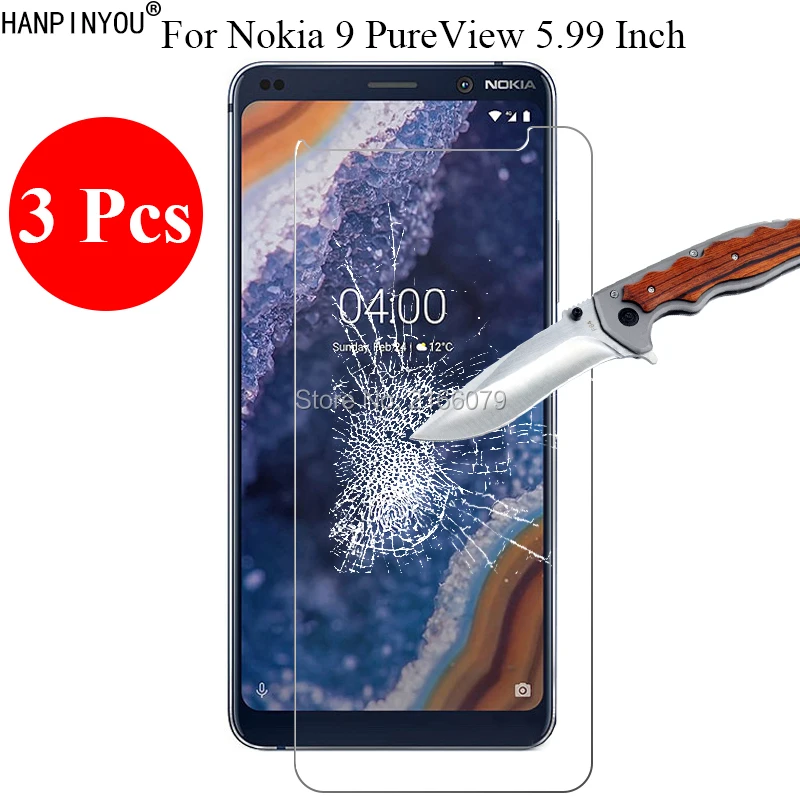 3 Pcs/Lot New 9H 2.5D Tempered Glass Screen Protector For Nokia 9 PureView 5.99" Protective Film + Clean Tools
3 Pcs/Lot New 9H 2.5D Tempered Glass Screen Protector For Nokia 9 PureView 5.99" Protective Film + Clean Tools