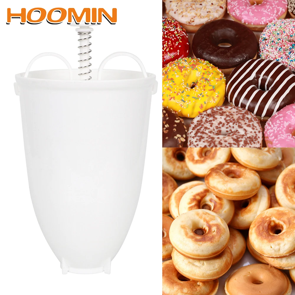 HOOMIN Manual Donut Maker Deep Fry Mould Arabic Waffle Plastic Lightweight Waffle Dispenser Doughnut Machine Easy Fast Portable
HOOMIN Manual Donut Maker Deep Fry Mould Arabic Waffle Plastic Lightweight Waffle Dispenser Doughnut Machine Easy Fast Portable