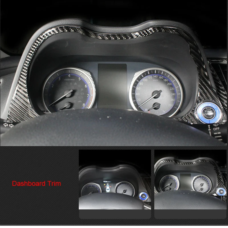 LHD Real Carbon Fiber Dashboard Speed Board Panel Meter Gard Cover Trim fit for Infiniti Q50
LHD Real Carbon Fiber Dashboard Speed Board Panel Meter Gard Cover Trim fit for Infiniti Q50