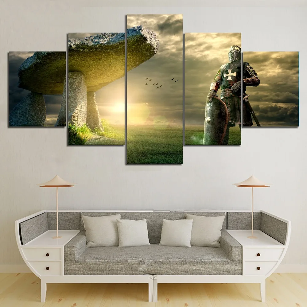 5 Piece Print Picture Poster Knight Templar Movie Cuadros Landscape Canvas Wall Art Home Decor For Living Room Canvas Painting
5 Piece Print Picture Poster Knight Templar Movie Cuadros Landscape Canvas Wall Art Home Decor For Living Room Canvas Painting