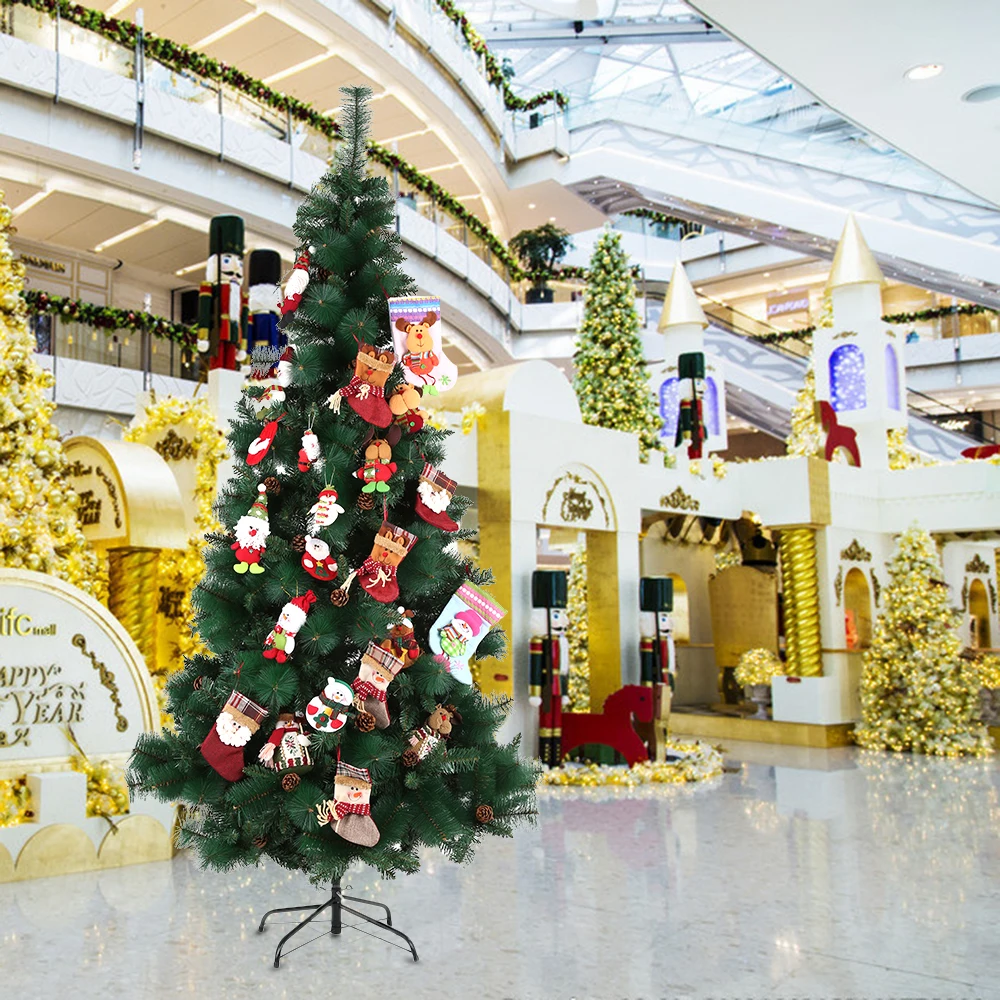 Festnight 7 Deluxe PVC Christmas Tree Happy New Year 2019 Party Christmas Tree Hanging Ornaments Artificial Christmas Tree
Festnight 7 Deluxe PVC Christmas Tree Happy New Year 2019 Party Christmas Tree Hanging Ornaments Artificial Christmas Tree
