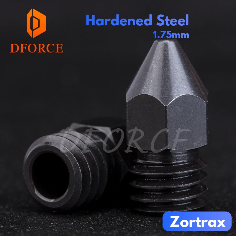 DFORCE высокотемпературная закаленная сталь Zortrax насадки для M200 M300 3D принтер PEI PEEK