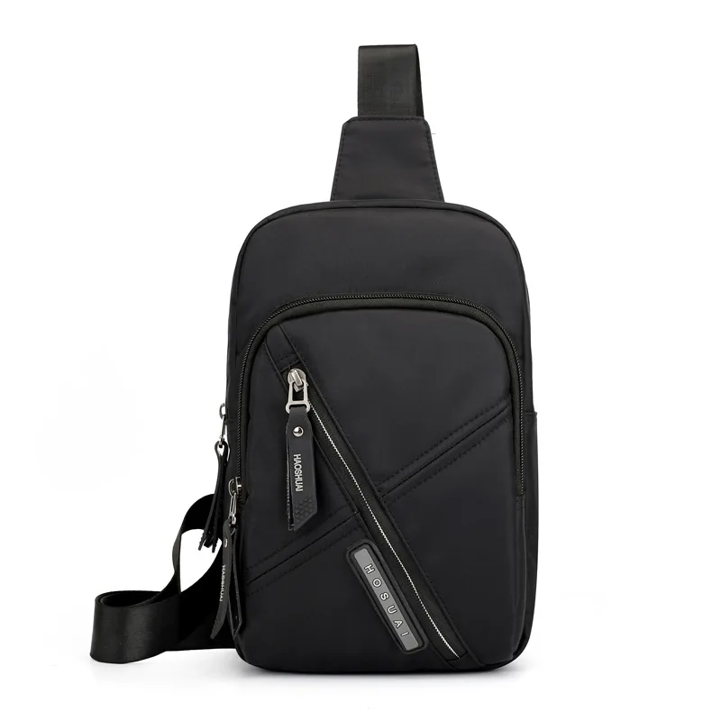 Нейлоновая нагрудная сумка высокого качества слинг-рюкзак сумки через плечо