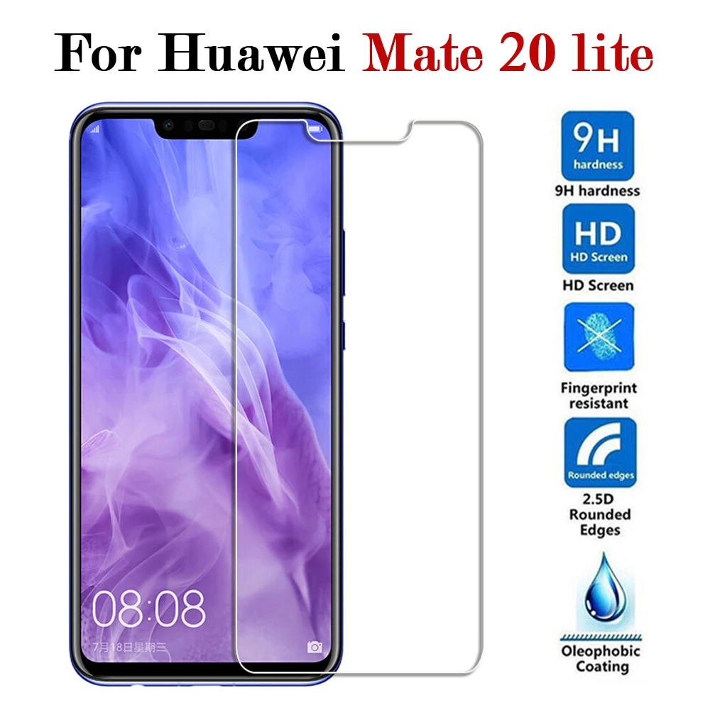 Защитное стекло для Huawei Mate 20 lite pro закаленное протектор экрана телефона защитная