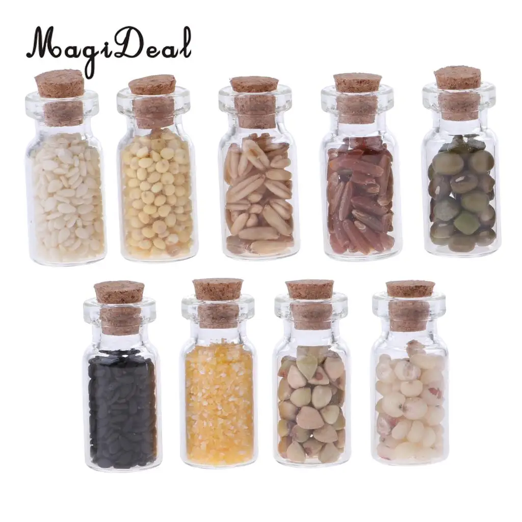1/12 Scale Dollhouse Mini Miniature Glass Jar With Dried Food for Dolls House Restaurant Kitchen Decor Accs Pretend Play Toys
1/12 Scale Dollhouse Mini Miniature Glass Jar With Dried Food for Dolls House Restaurant Kitchen Decor Accs Pretend Play Toys
