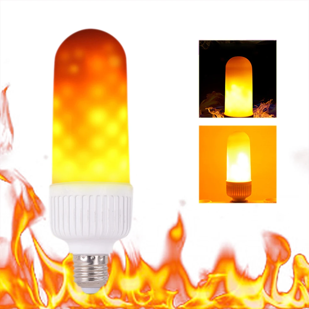 Tomshine LED Fire Effect Light Bulb E27/E26 Base 2 Mode Decorative Atmosphere Lamp for Party Holiday Birthday Gift
Tomshine LED Fire Effect Light Bulb E27/E26 Base 2 Mode Decorative Atmosphere Lamp for Party Holiday Birthday Gift
