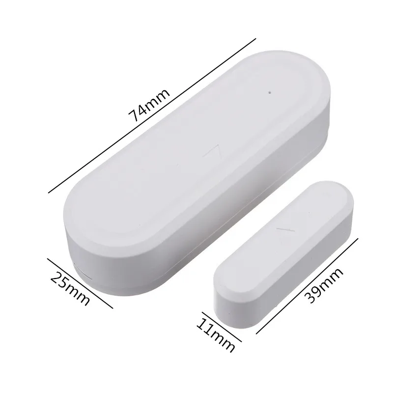 433MHz Two-way Magnetic Sensor Wireless Door Window Alarm System For Home Security Wifi Door Open Switch Detector Standby 2 Year
433MHz Two-way Magnetic Sensor Wireless Door Window Alarm System For Home Security Wifi Door Open Switch Detector Standby 2 Year