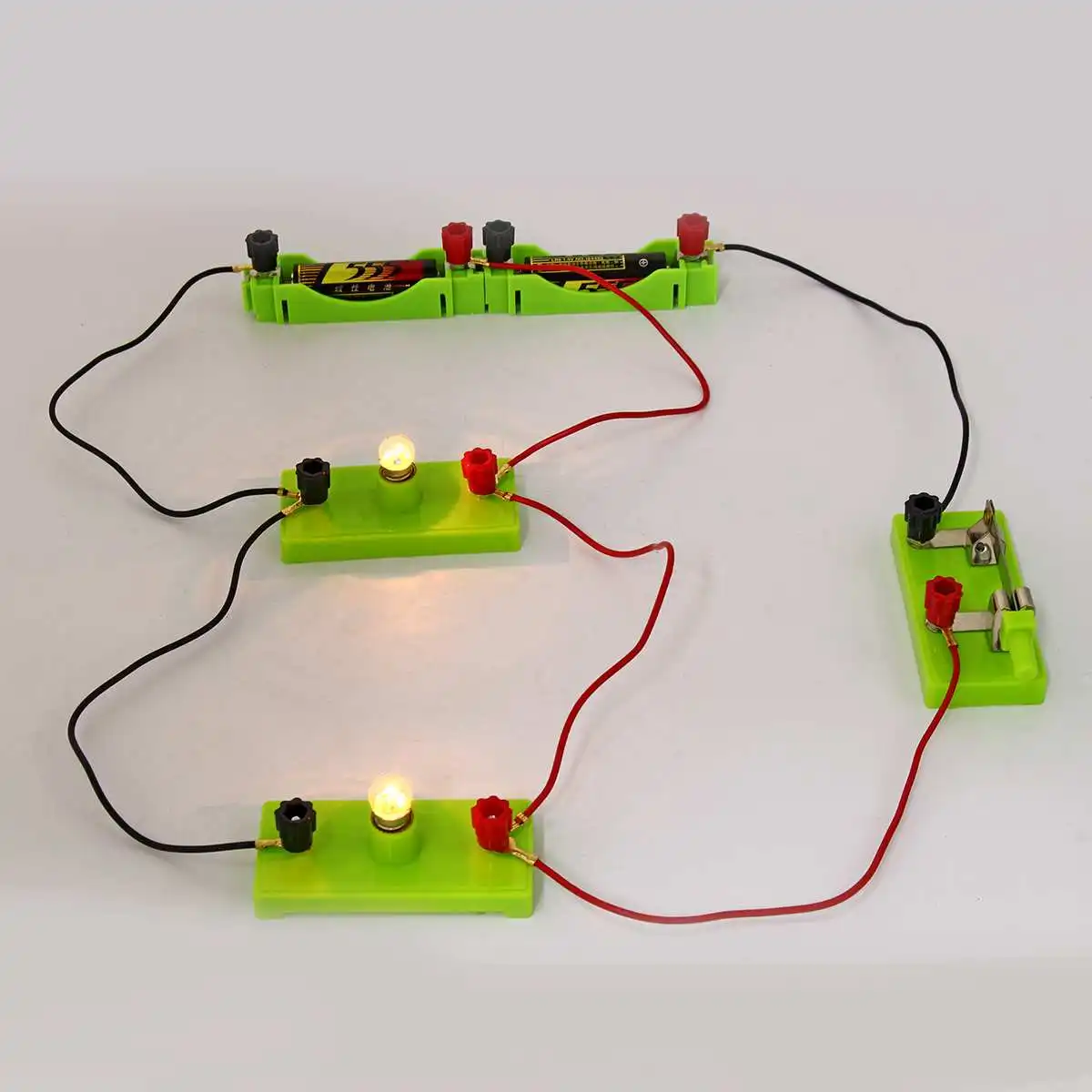 Children Kids School Science Toy Electric Circuit Educational Toys Kit Light Discovery Intelligence Develop Learning Toys
Children Kids School Science Toy Electric Circuit Educational Toys Kit Light Discovery Intelligence Develop Learning Toys