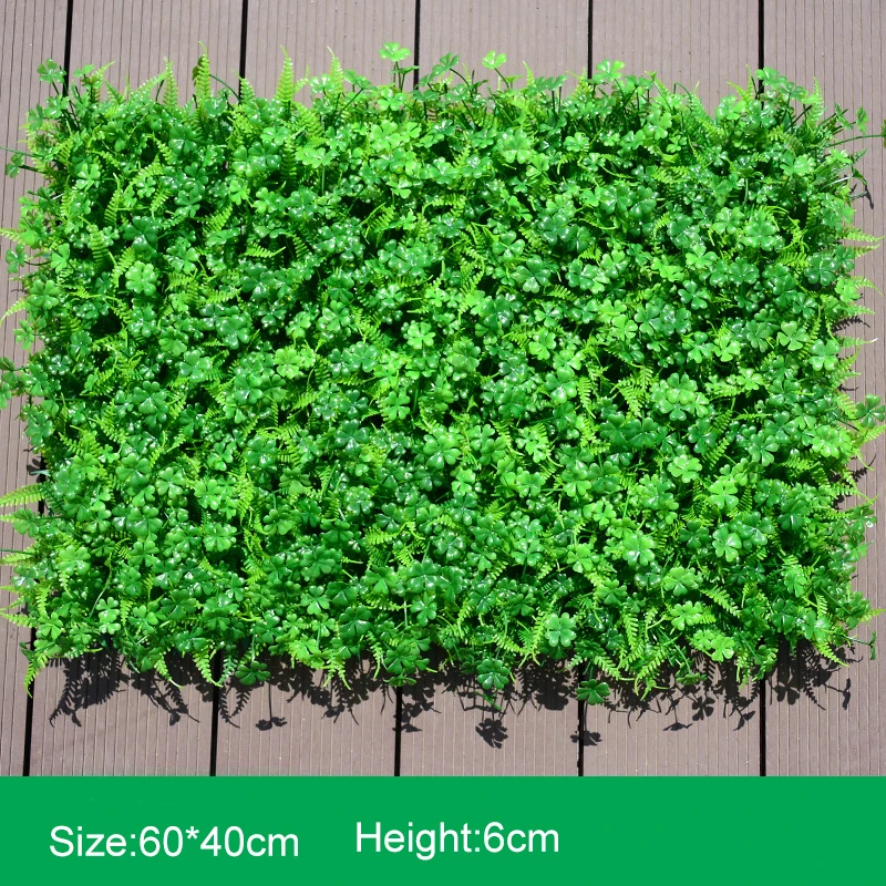 60x40cm Plant Wall Artificial Lawn Boxwood Hedge Garden Backyard Home Decor Simulation Grass Turf Rug Lawn Outdoor Flower wall
60x40cm Plant Wall Artificial Lawn Boxwood Hedge Garden Backyard Home Decor Simulation Grass Turf Rug Lawn Outdoor Flower wall