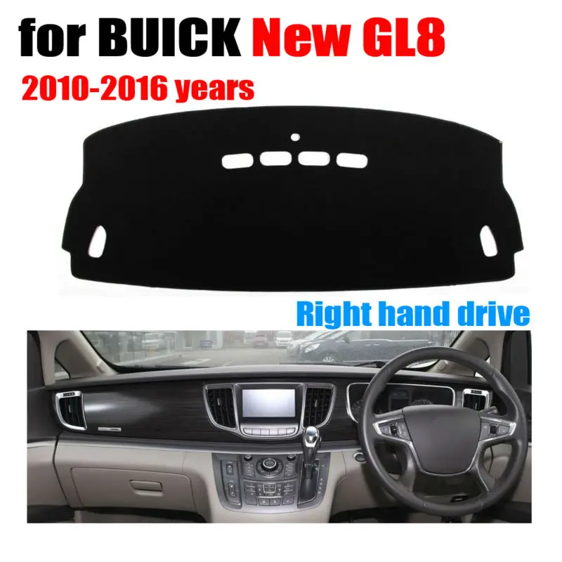 Car dashboard covers mat for Buick new GL8 2010-2016 Deluxe edition Right hand drive dashmat pad dash cover auto accessories
Car dashboard covers mat for Buick new GL8 2010-2016 Deluxe edition Right hand drive dashmat pad dash cover auto accessories