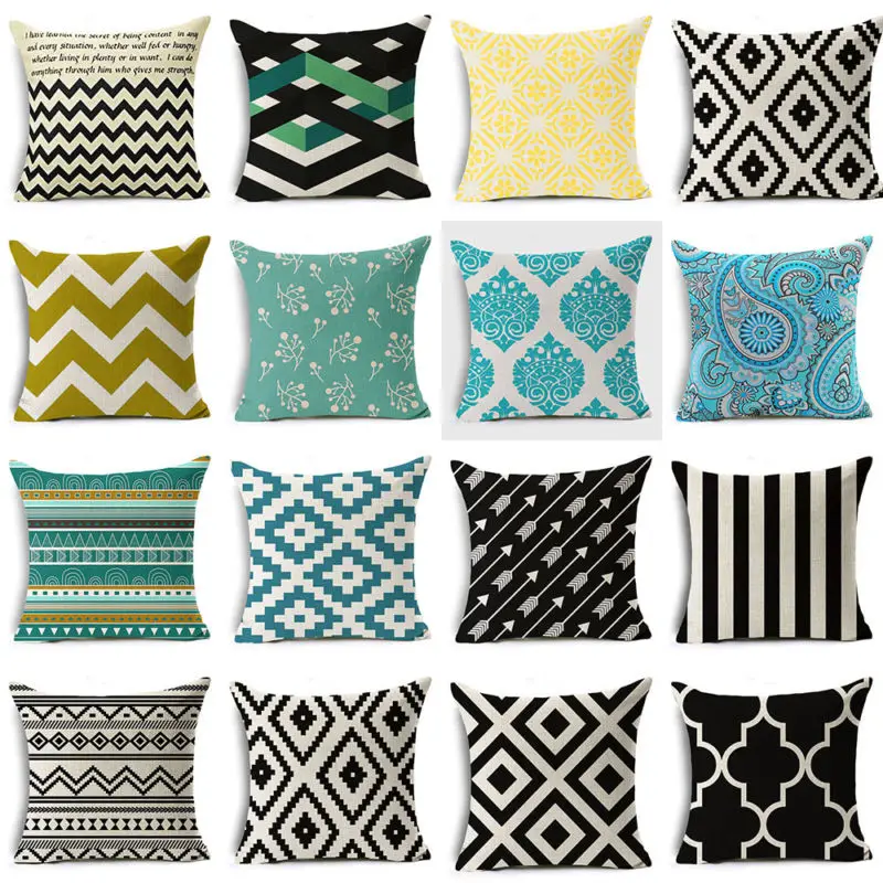 Pillow Case Square Cushion Case Cotton Linen Festival Pillow Cover Pillowcase Geometric Bohemian & Moroccan Cotton Linen
Pillow Case Square Cushion Case Cotton Linen Festival Pillow Cover Pillowcase Geometric Bohemian & Moroccan Cotton Linen