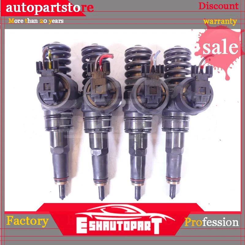 Набор из 4 предметов для топливного инжектора TDI DIESEL PD подлинный 038 130 073BN 038130073BN Подержанный сердечник
Набор из 4 предметов для топливного инжектора TDI DIESEL PD подлинный 038 130 073BN 038130073BN Подержанный сердечник