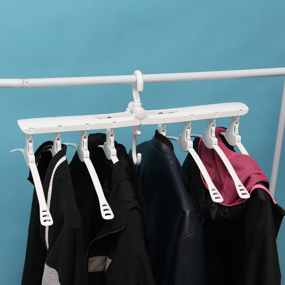 8 In 1 Portable Folding Hangers 360 Degree Rotating Multifunction Space Saving Storage Hanger Travel Magic Drying Rack
8 In 1 Portable Folding Hangers 360 Degree Rotating Multifunction Space Saving Storage Hanger Travel Magic Drying Rack