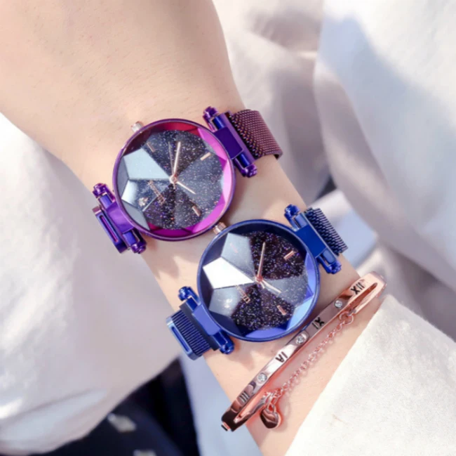Luxury Rose Gold Magnetic Starry Sky Watch for Women 2019 Top Fashion Women Stainless Steel Watches Women Wach Montre Femme xfcs
Luxury Rose Gold Magnetic Starry Sky Watch for Women 2019 Top Fashion Women Stainless Steel Watches Women Wach Montre Femme xfcs