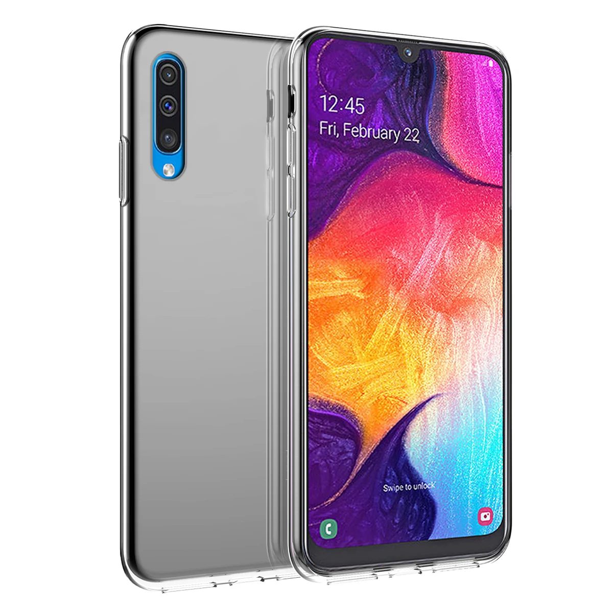 CASEWIN For Samsung Galaxy A50 Case Transparent Silicone Shockproof Soft TPU Back Cover Slim Clear Funda | Мобильные телефоны и