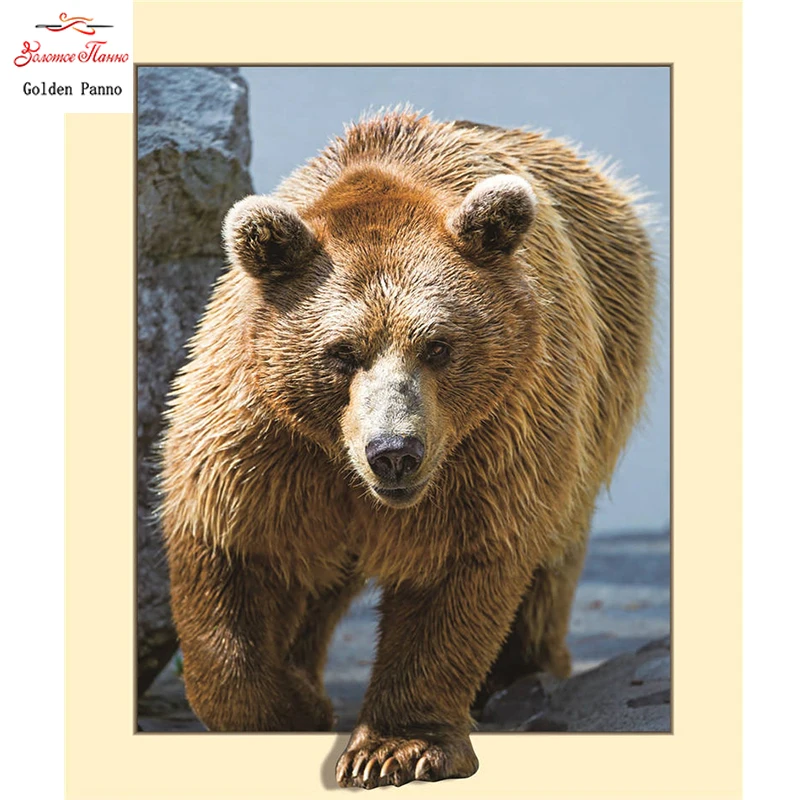Golden panno картина с изображением медведя 5D алмазы, инкрустированный алмазами вышивка живопись 5D алмазная живопись вышивка крестиком украшени... 
Golden panno картина с изображением медведя 5D алмазы, инкрустированный алмазами вышивка живопись 5D алмазная живопись вышивка крестиком украшени...
